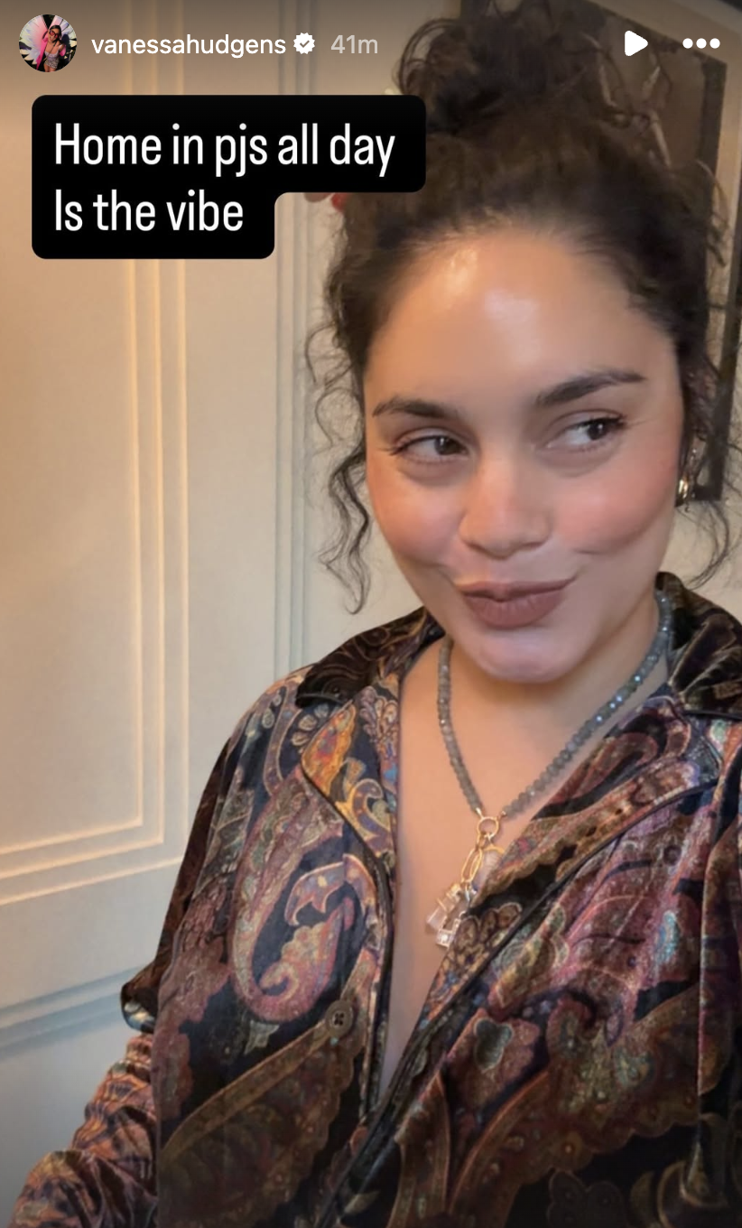 Vanessa Hudgens Shares Post-Birth 'Vibe' After Welcoming Baby No. 2