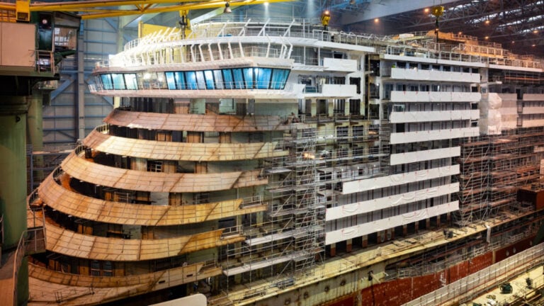 Carnival Festivale Construction Progress Revealed in New Shipyard Photos