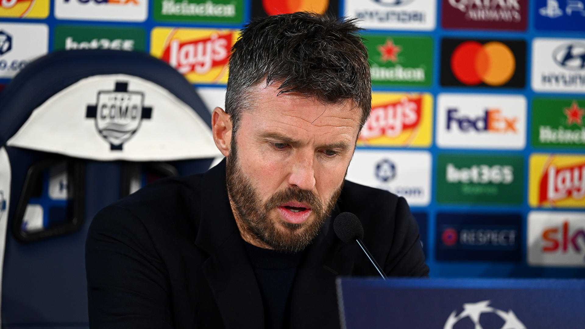 Michael Carrick Apologizes For Man United's 'Unacceptable' Champions League Loss To Como