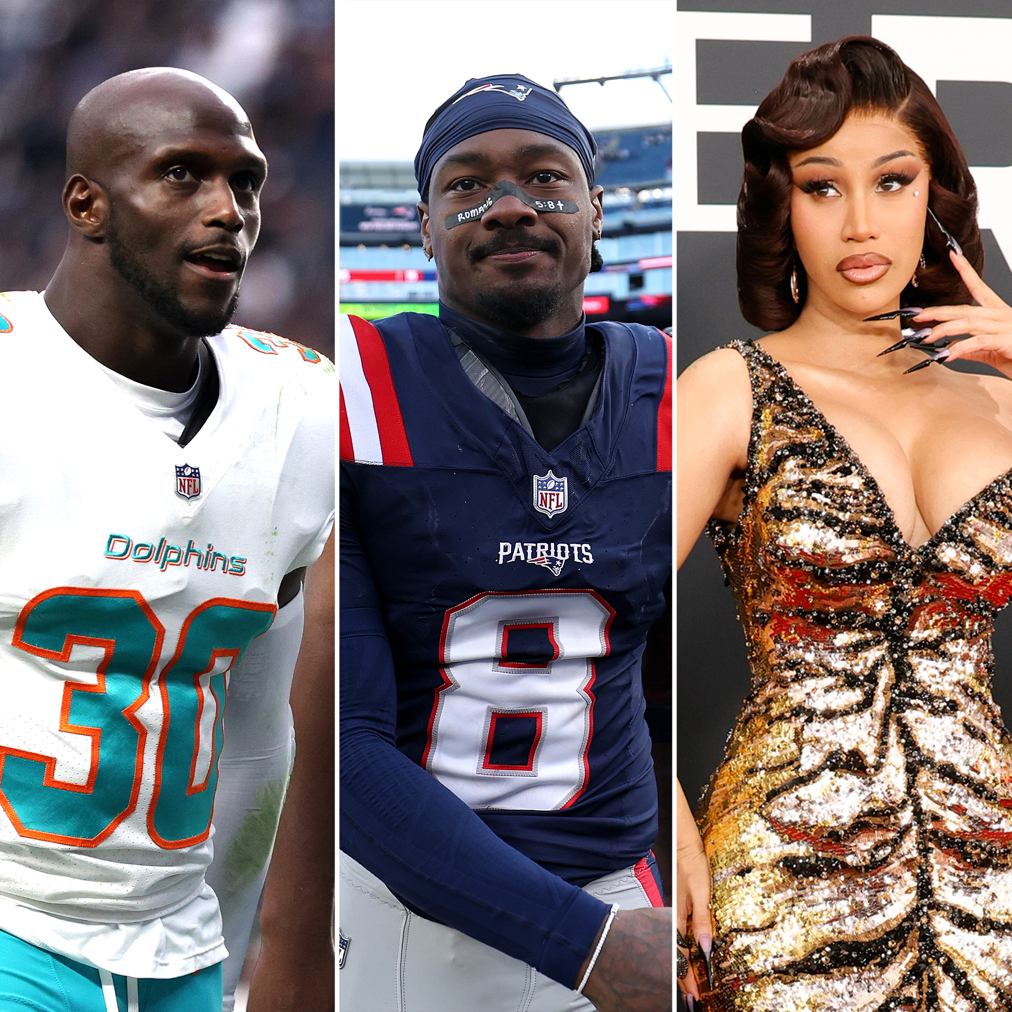 Stefon Diggs Called Out for Cheerleader Interaction Amid Cardi B Baby News