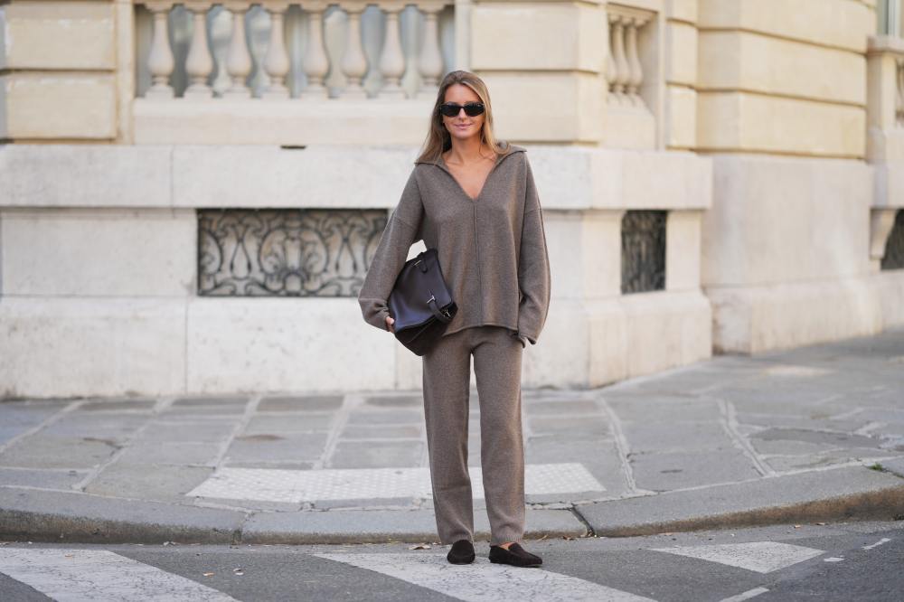 Knitted Matching Sets Are the 'It' Girl Formula We're Copying for Fall
