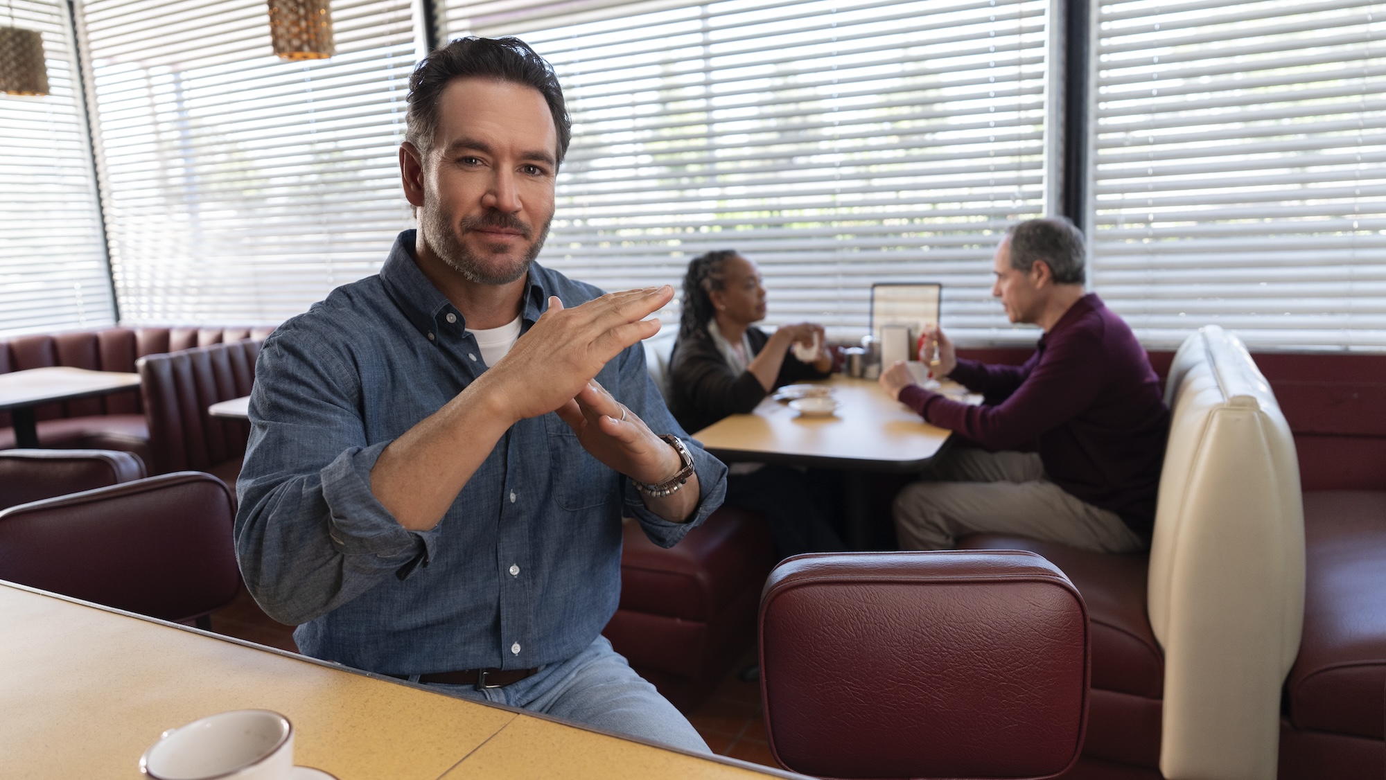 Mark-Paul Gosselaar Isn't Looking for Romantic Roles Because of His Wife