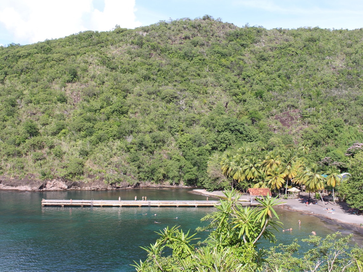 This Caribbean Island Has Black, White and Pink Sand Beaches — and American Airlines Is Now Flying There Twice a Week