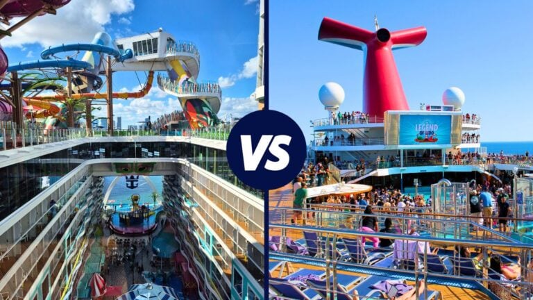 What Are the Main Differences Between Carnival and Royal Caribbean?