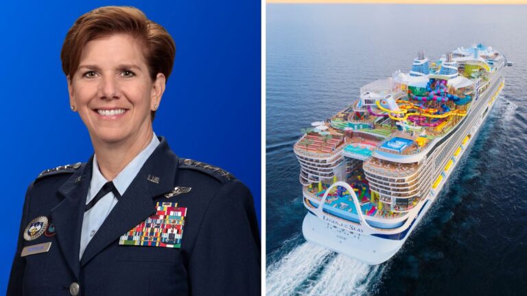 Royal Caribbean Names History-Making General as New Ship’s Godmother