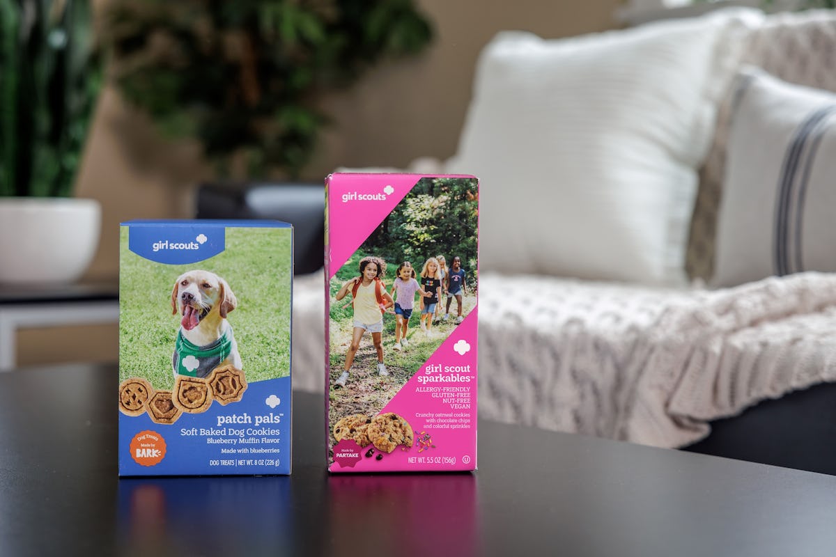New Girl Scout Cookies For 2027: Allergy-Friendly Sparkables &amp; Patch Pals For Dogs