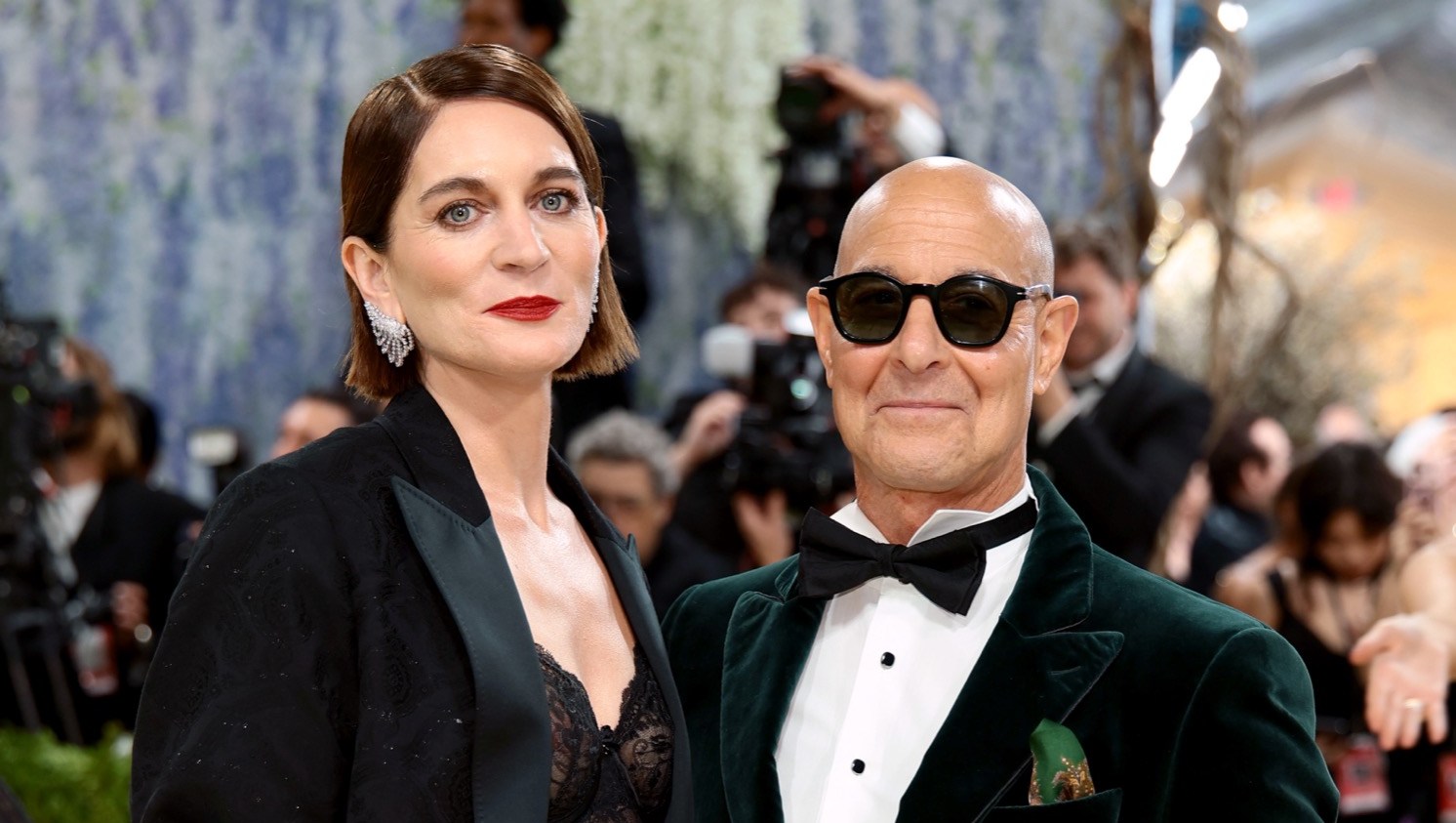Stanley Tucci Defends 21-Year Age Gap With Wife Felicity Blunt: 'Made Sense'
