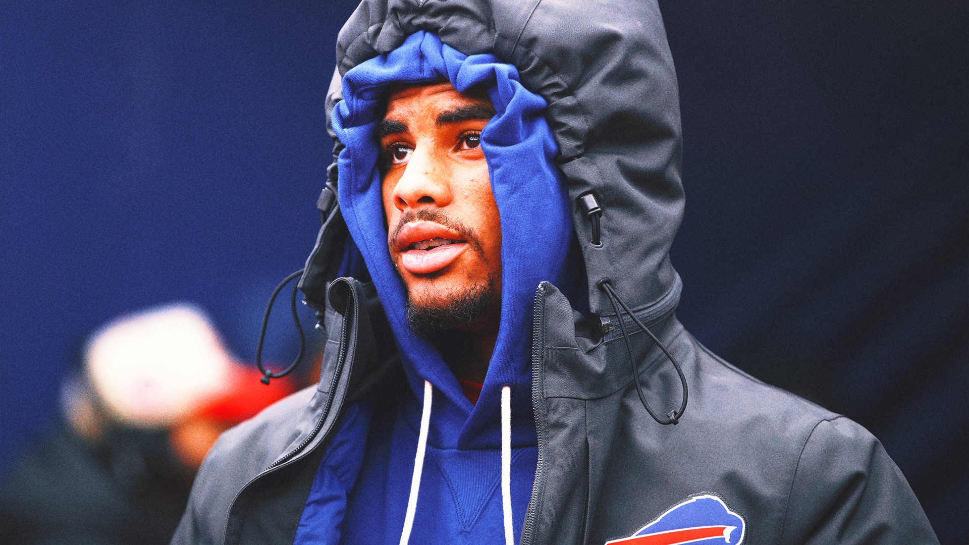 Bills' Dion Dawkins Gives Stern Message to WR Keon Coleman After Healthy Scratch