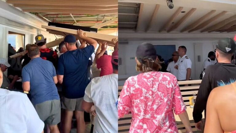 Ceiling Panel Falls at Dining Venue on Norwegian Cruise Line’s Newest Ship