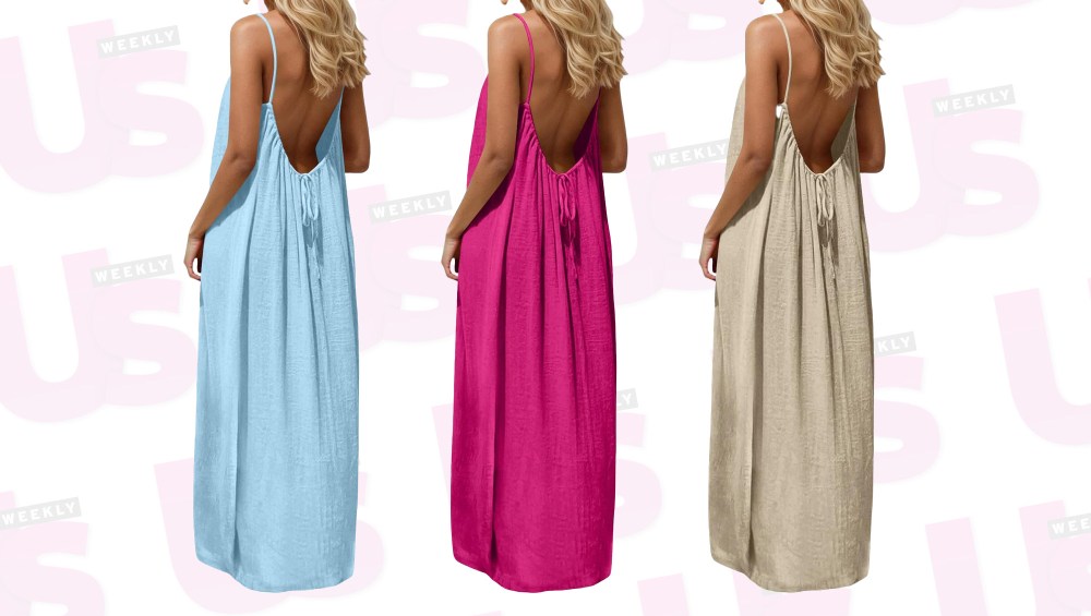 This $13 Backless Maxi Dress Pulled Double Duty on My Vacation