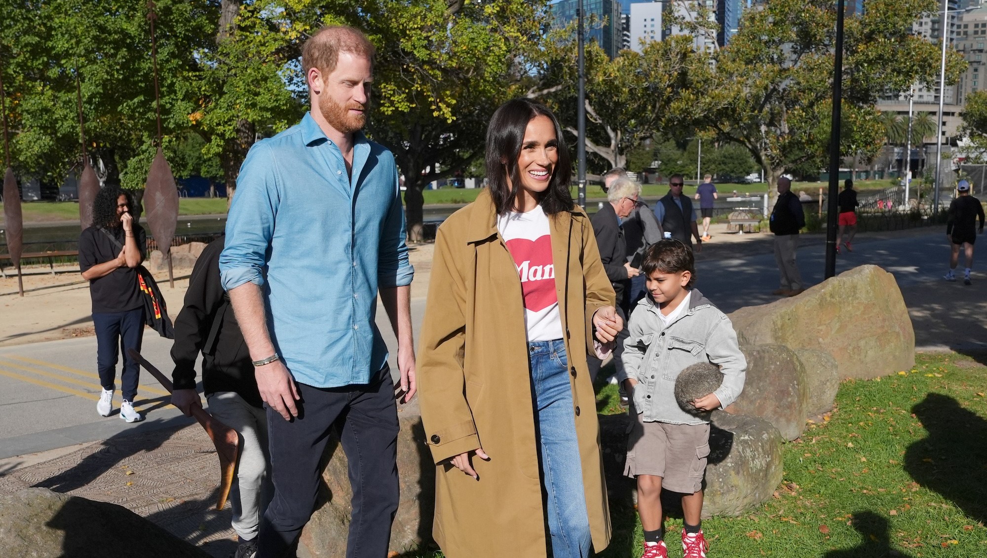 Meghan Markle Wears Symbolic $36K Outfit With Nod to L.A. and U.K. in London