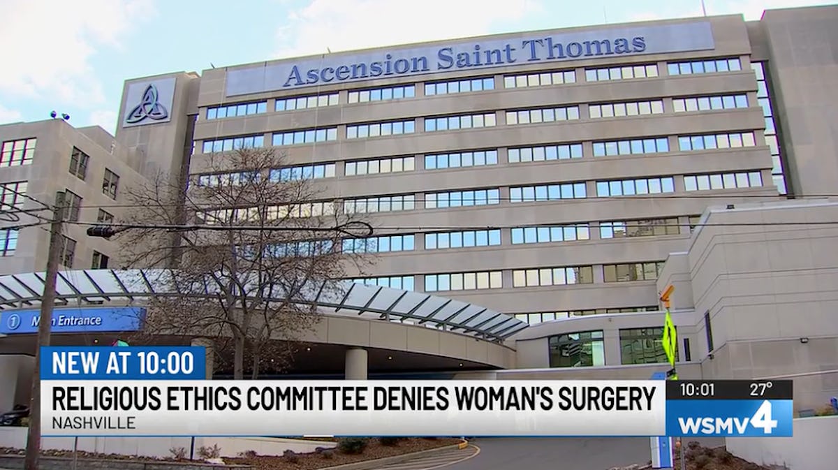 Hospital's Religious Ethics Committee Cancels Woman's Sterilization Procedure