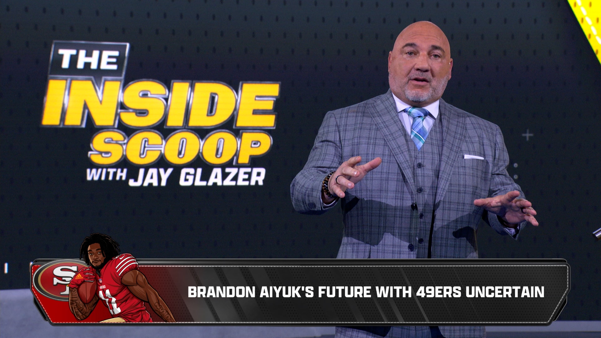 Jay Glazer on Brandon Aiyuk's future with 49ers: 'It's up to Brandon' | FOX NFL Sunday