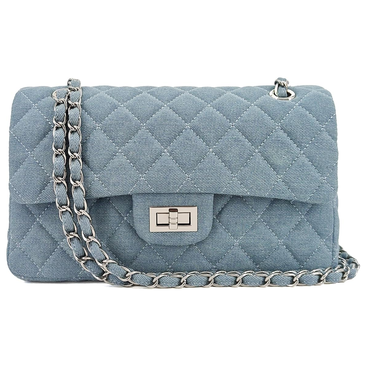 Copy Heidi Klum’s Denim Designer Bag Look With This $64 Version