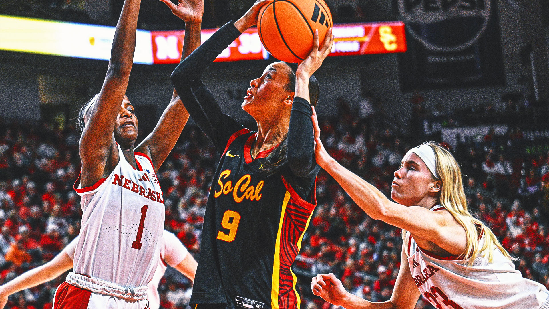 No. 17 USC Hands No. 20 Nebraska 1st Loss in Narrow Road Win