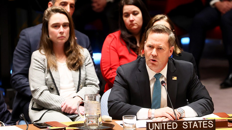 US ambassador warns Iran at emergency UN meeting that Trump is 'man of action,' 'all options are on the table'