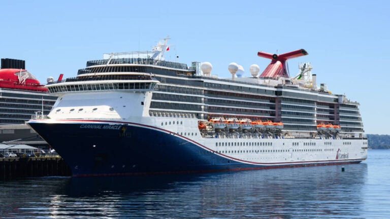 Carnival Miracle Guests Told Not to Arrive Early for Final Alaska Cruise