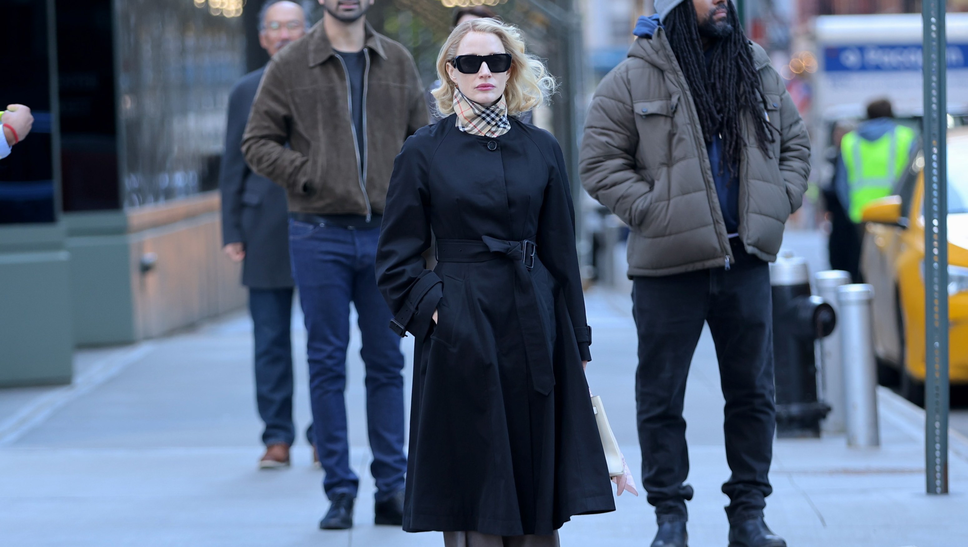 Copy Jessica Chastain's Designer Trench Coat Look for $48