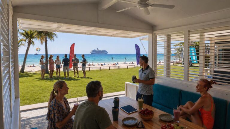 Carnival Cruisers Can Now Reserve Private Beachfront Cabanas in Australia