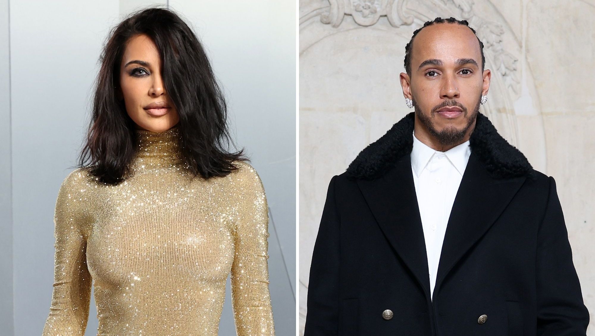 Kim Kardashian Shares Rare Glimpse of Lewis Hamilton on Instagram