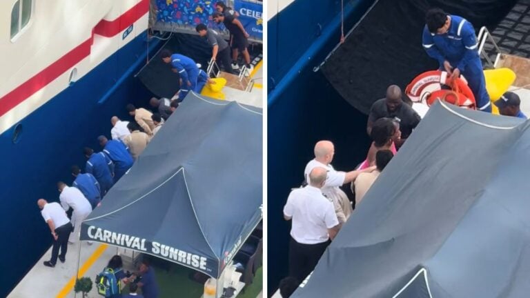 Mom Jumps In After Child Falls Between Ship and Pier at Celebration Key