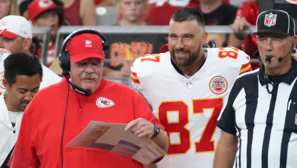 Travis Kelce Jokes About ‘Conflict’ After Sideline Drama With Andy Reid