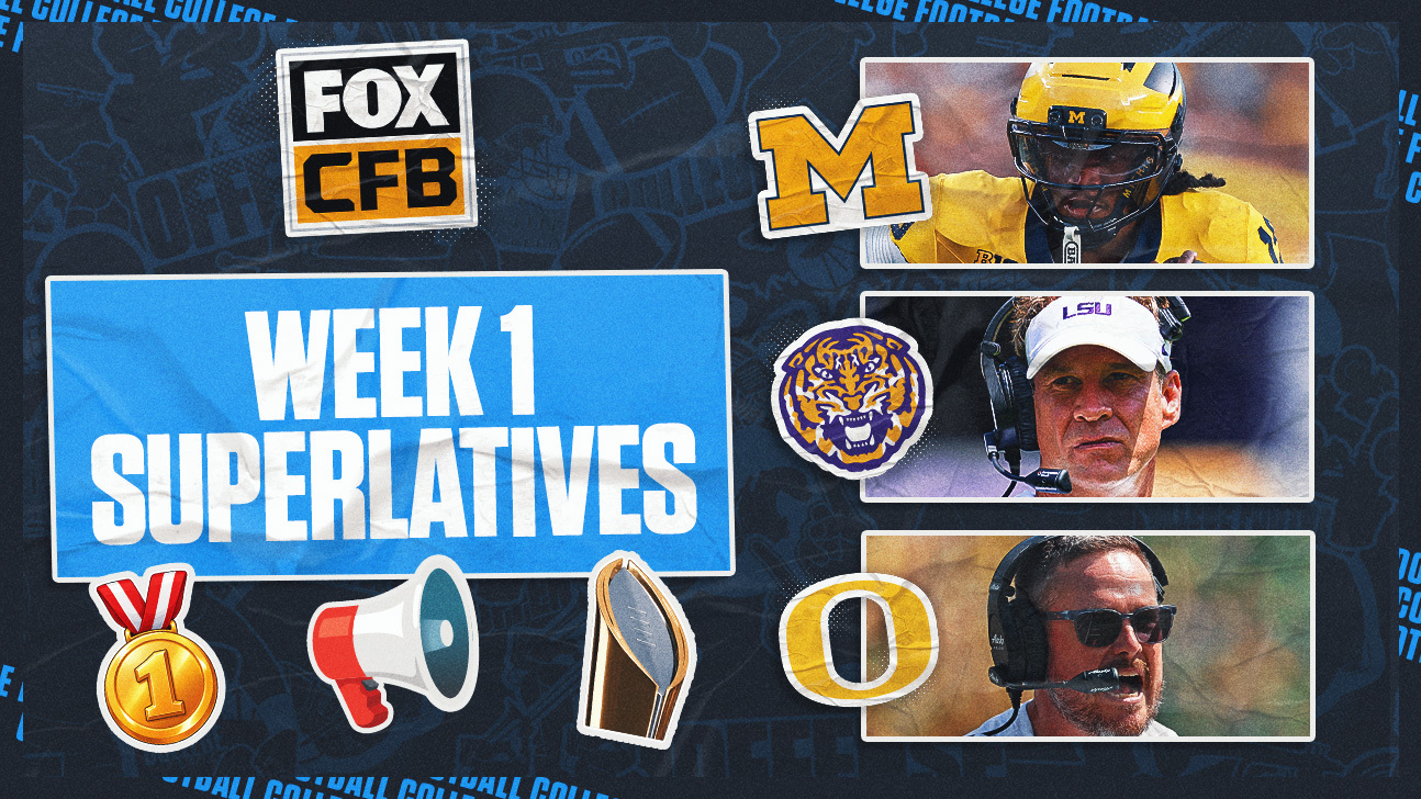 CFB Week 1 Superlatives: Michigan's Hail Mary, Lane Kiffin's LSU Debut And CFP Effects