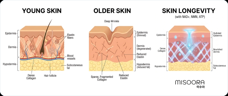 How an NAD+ Peptide Boosting Serum Actually Works for Skin After 50