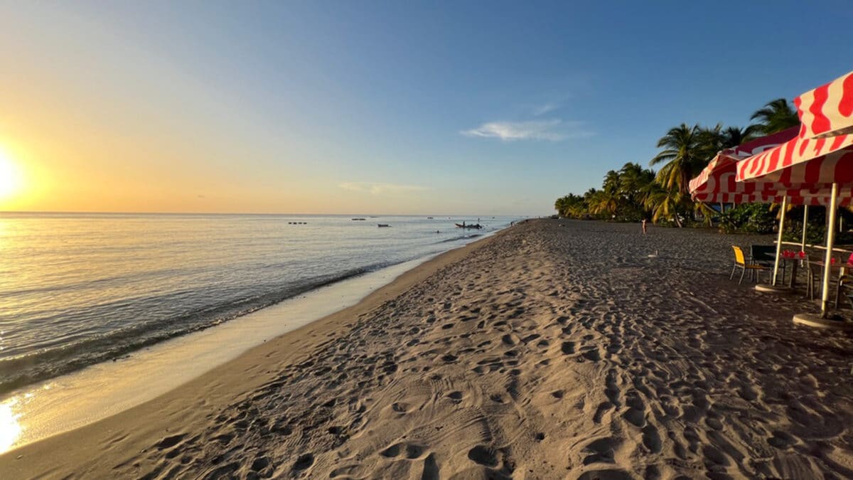 8 Black-Sand Beaches in the Caribbean With Volcano Views, Hidden Coves, and Beach Bars