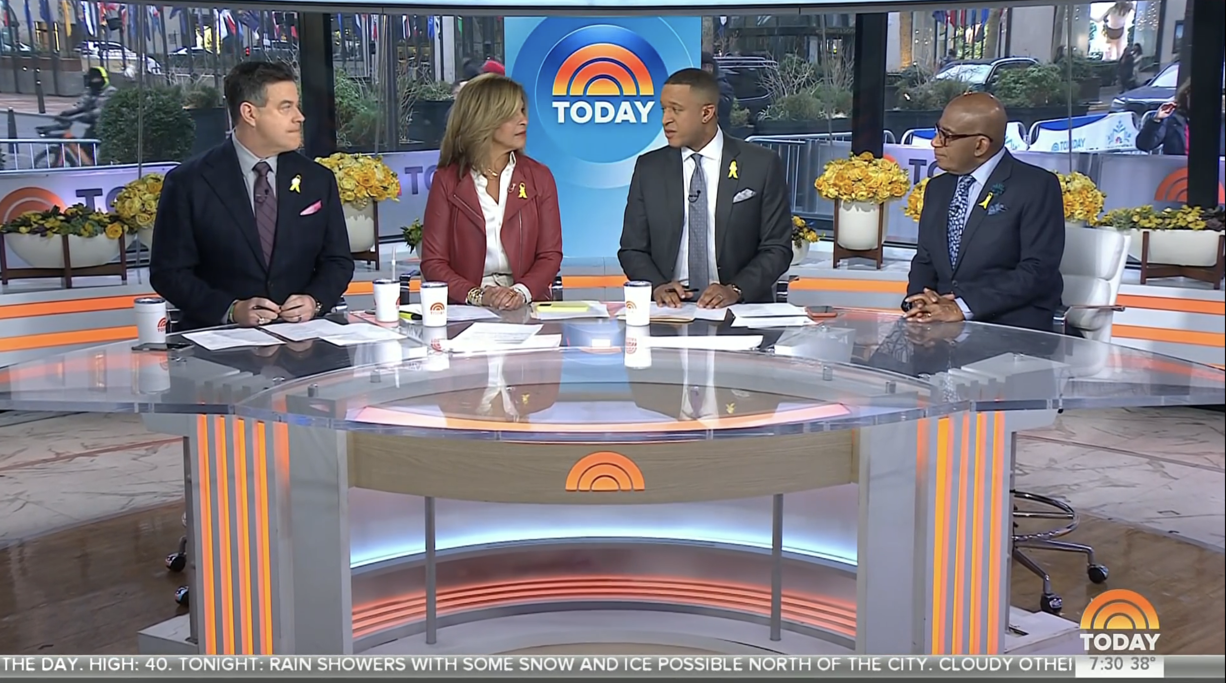 'Today' Cohosts Subtly Show Support Amid Search for Savannah Guthrie's Mom