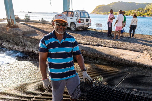 The Best Man to Know If You Want Lobster in Statia