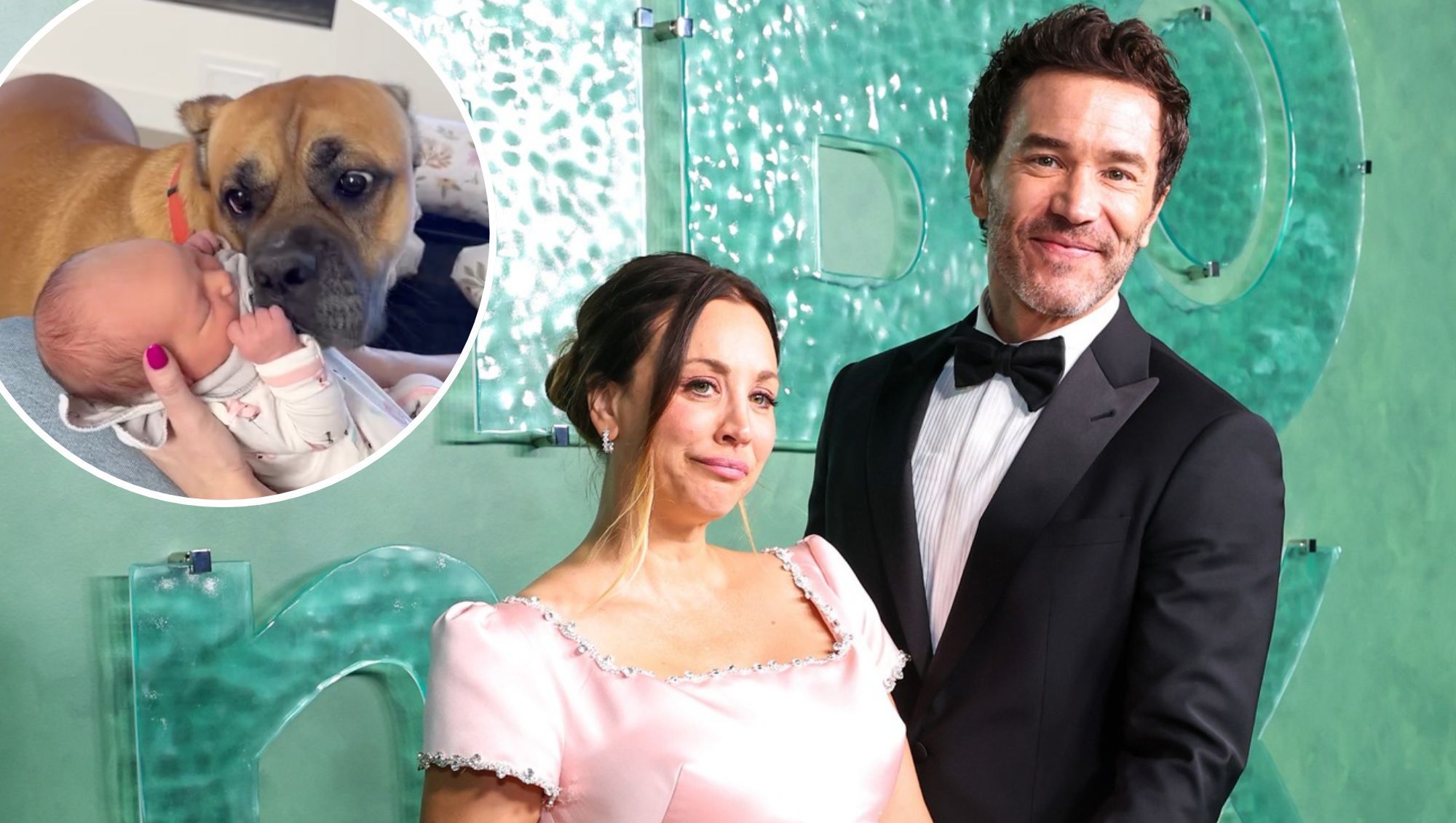 Kaley Cuoco Shares Sweet Video of Newborn Daughter Meeting Family Dog