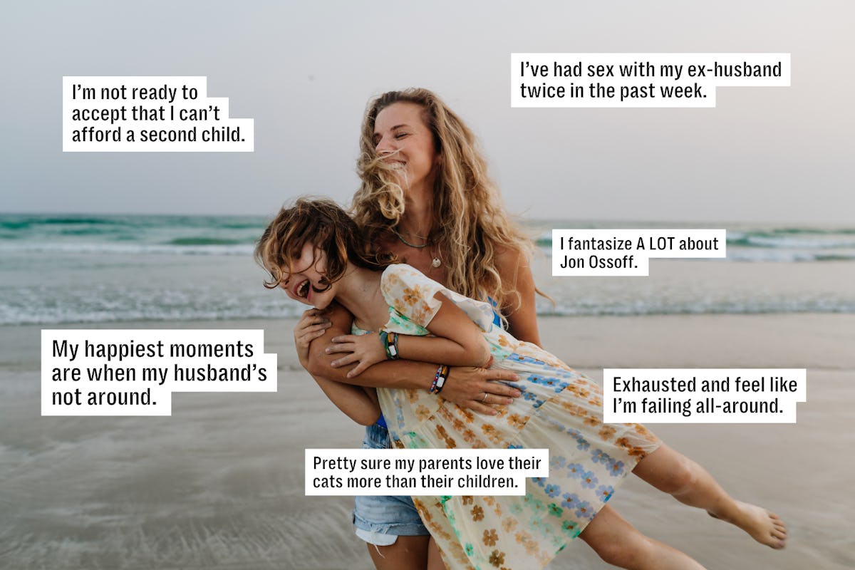 “I Received Oral Sex On My Parents’ Kitchen Counter” &amp; 44 Other Mom Confessions