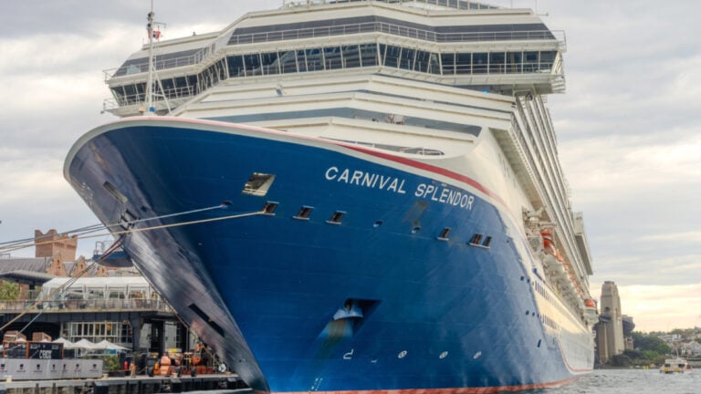 Carnival Splendor Cancels Napier and Triples Time in Another Port