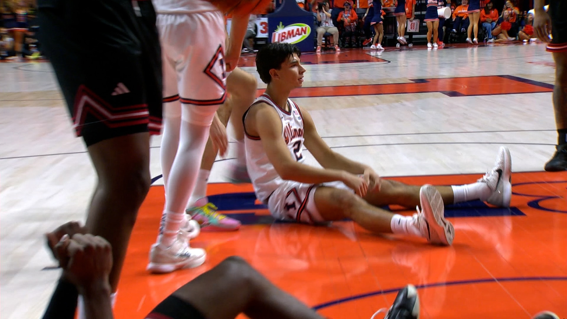 Andrej Stojakovic finishes tough and-1, extending Illinois lead over Texas Tech