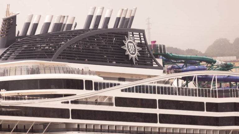 MSC World Europa Blocked From Port Calls by Mediterranean Cyclone
