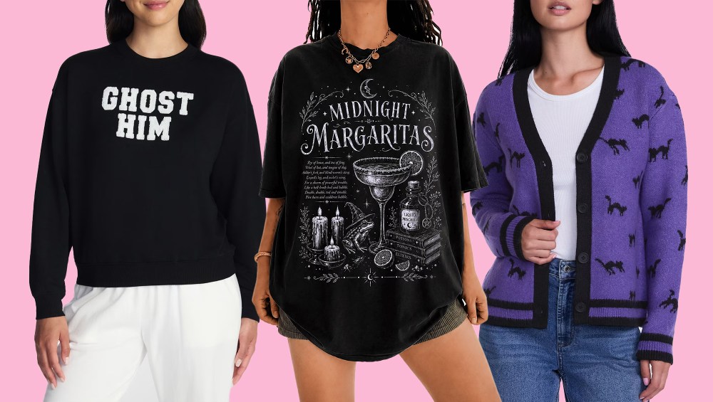 Boo! Walmart Has Tons of Festive, Funny Halloween Tops, Starting at $8