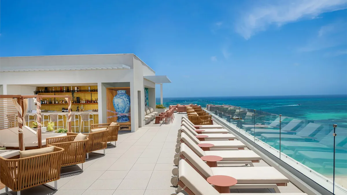 The Best New Resort in Aruba Is on Palm Beach, With Swim-Ups, a Rooftop Terrace and 161 Oversized Rooms and Suites