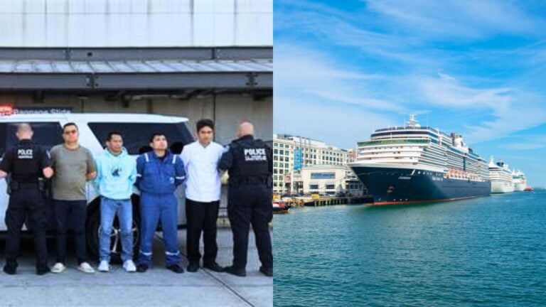 11 Cruise Ship Crew Members Arrested When Ships Docked in Boston