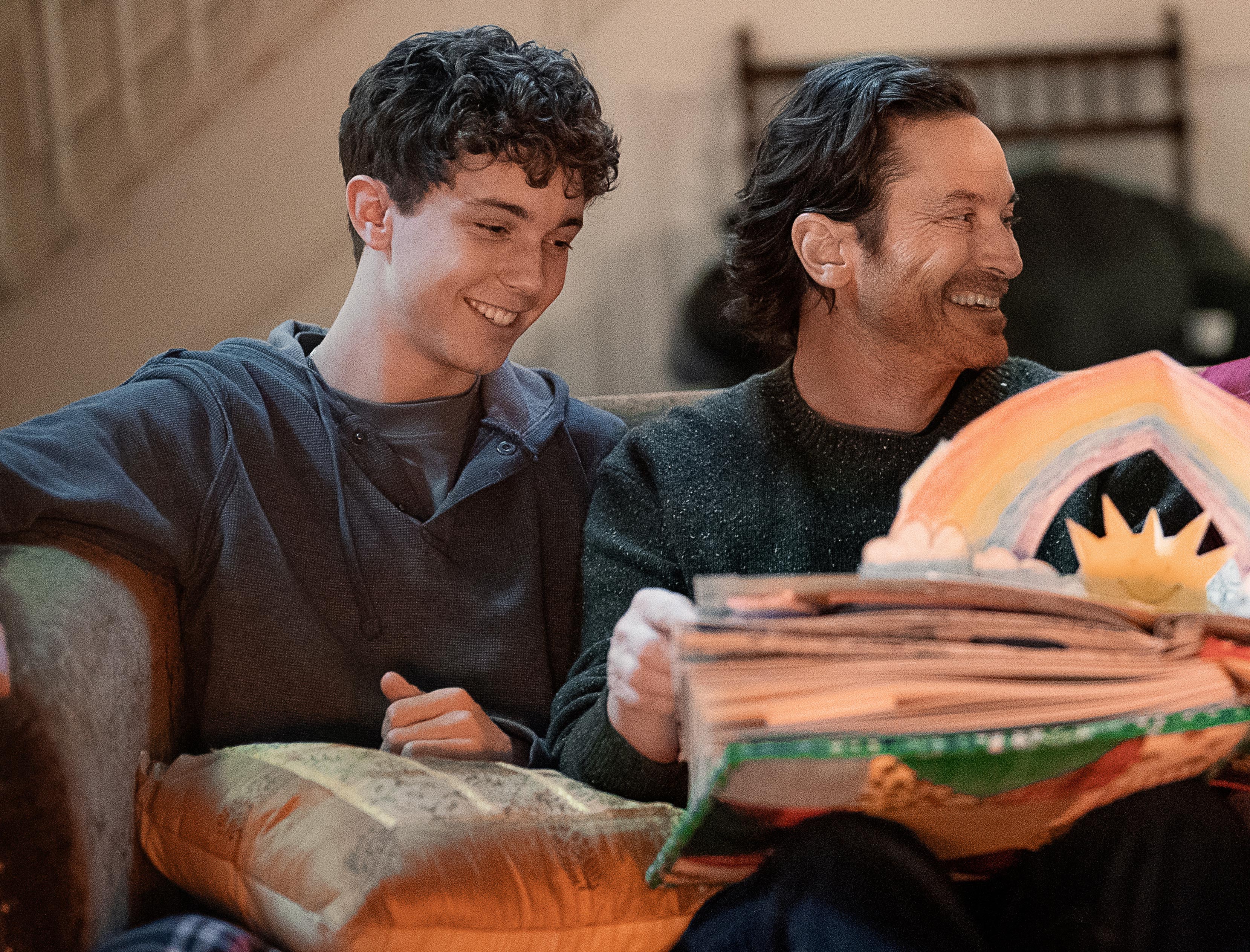 Oliver Hudson Cried Over Son's Acting Debut in 'A Merry Little Ex-Mas'