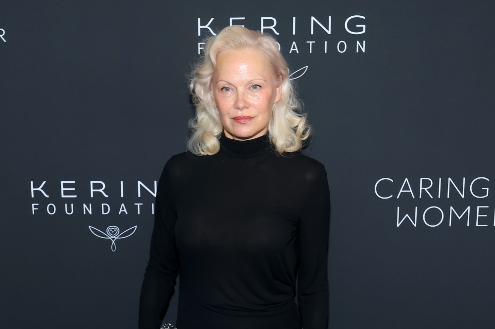 Copy Pamela Anderson's Cozy Knit Dress Look for Just $41