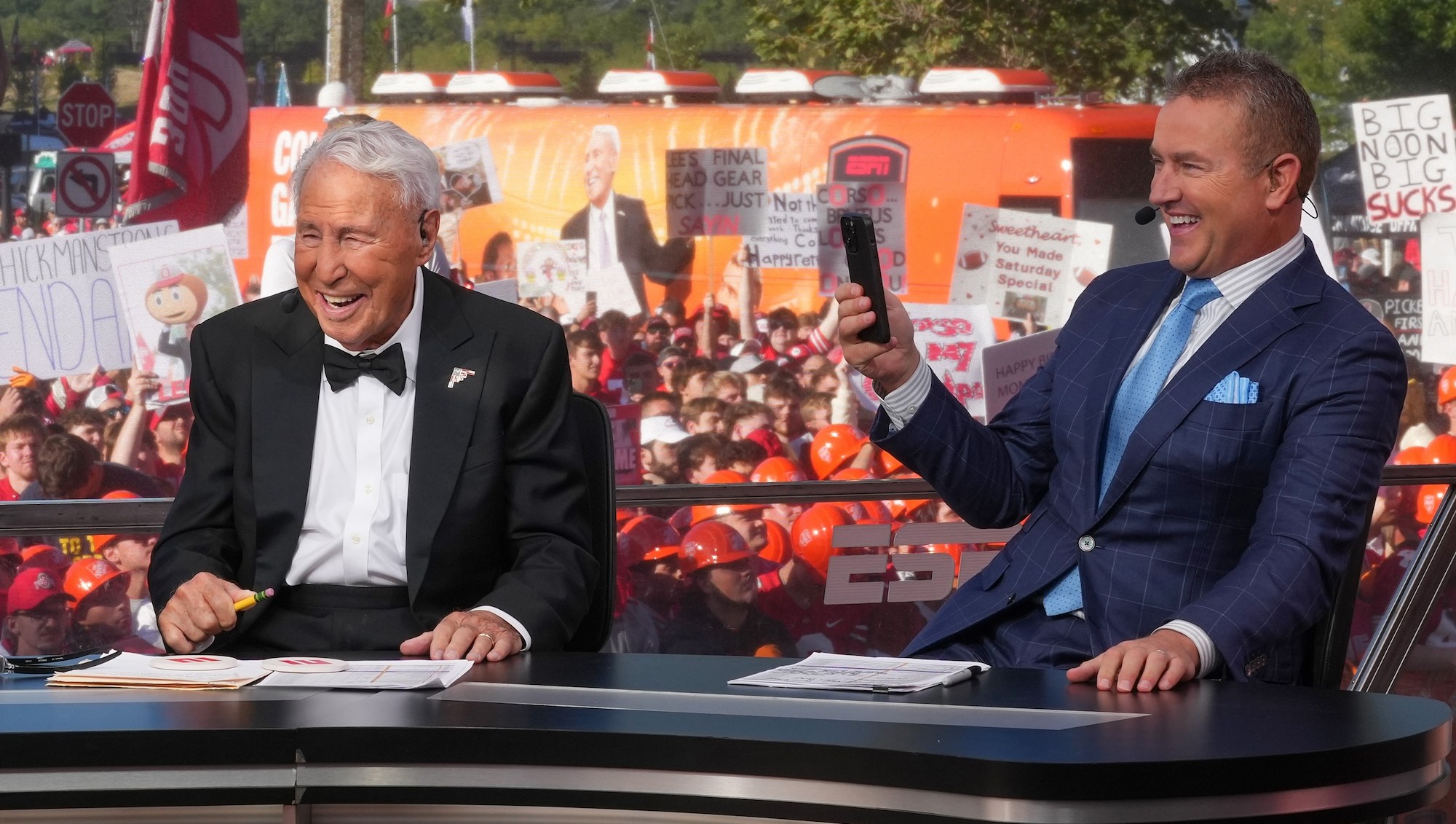 Kirk Herbstreit Gives Candid Update on Lee Corso: 'Going Through Some Stuff'