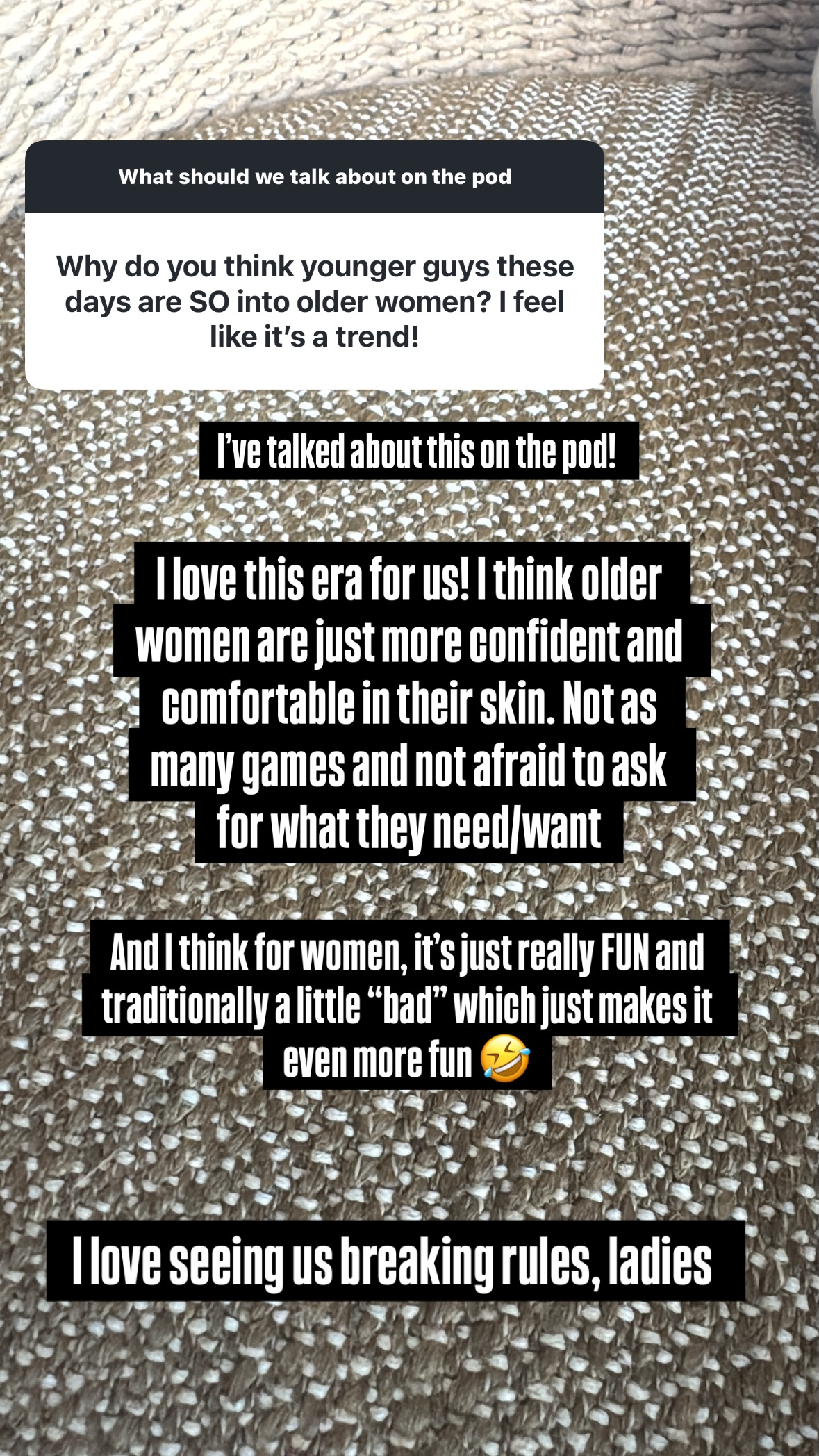 Kristin Cavallari Gives Take on Women 'Breaking Rules' to Date Younger Men