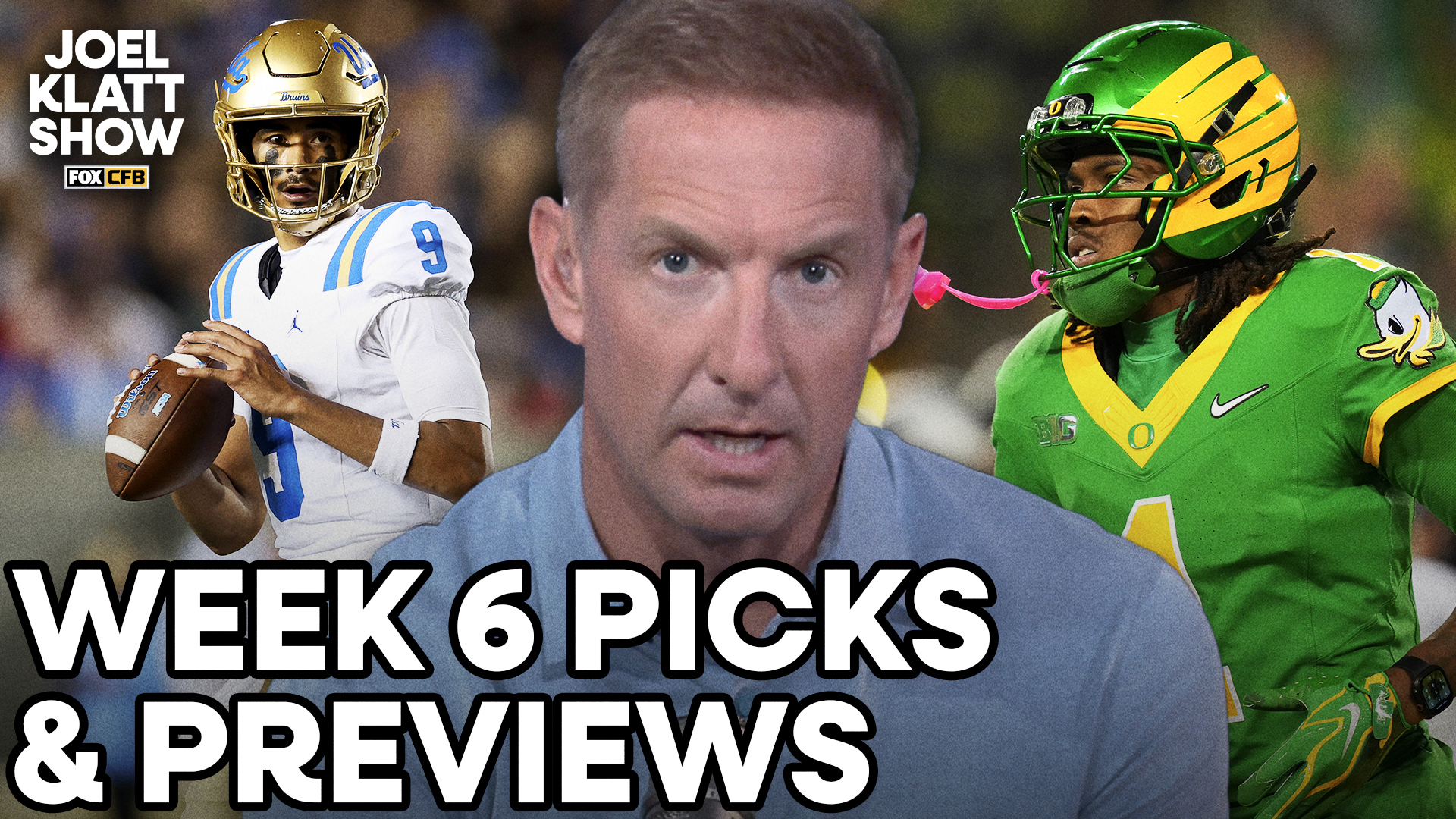 Can UCLA Upset Oregon On The Road? Who Wins Red River? Klatt's Week 6 CFB Picks