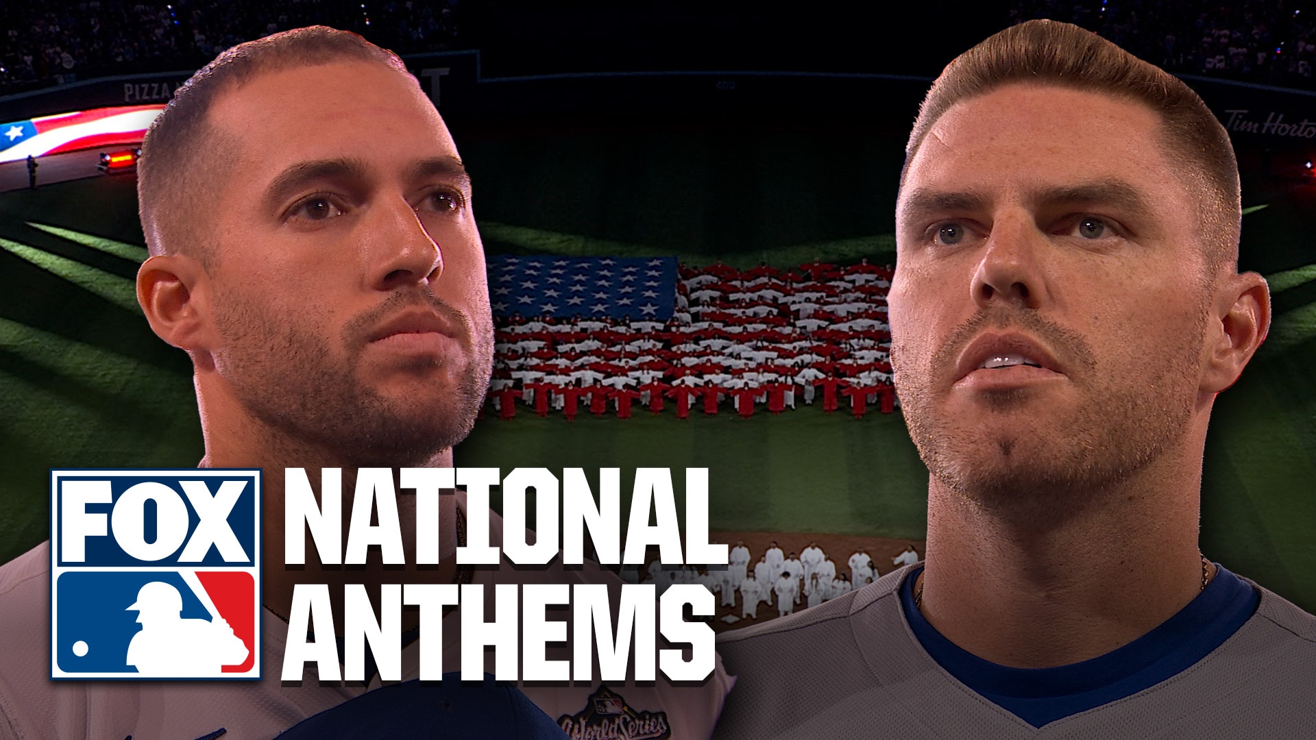 Dodgers vs. Blue Jays World Series: United States 🇺🇸 &amp; Canada's 🇨🇦 National Anthem before Game 1