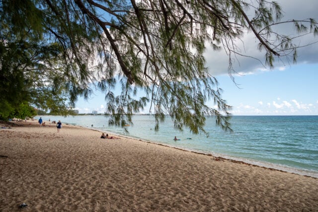 Rest in Peace at Cemetery Beach, Grand Cayman