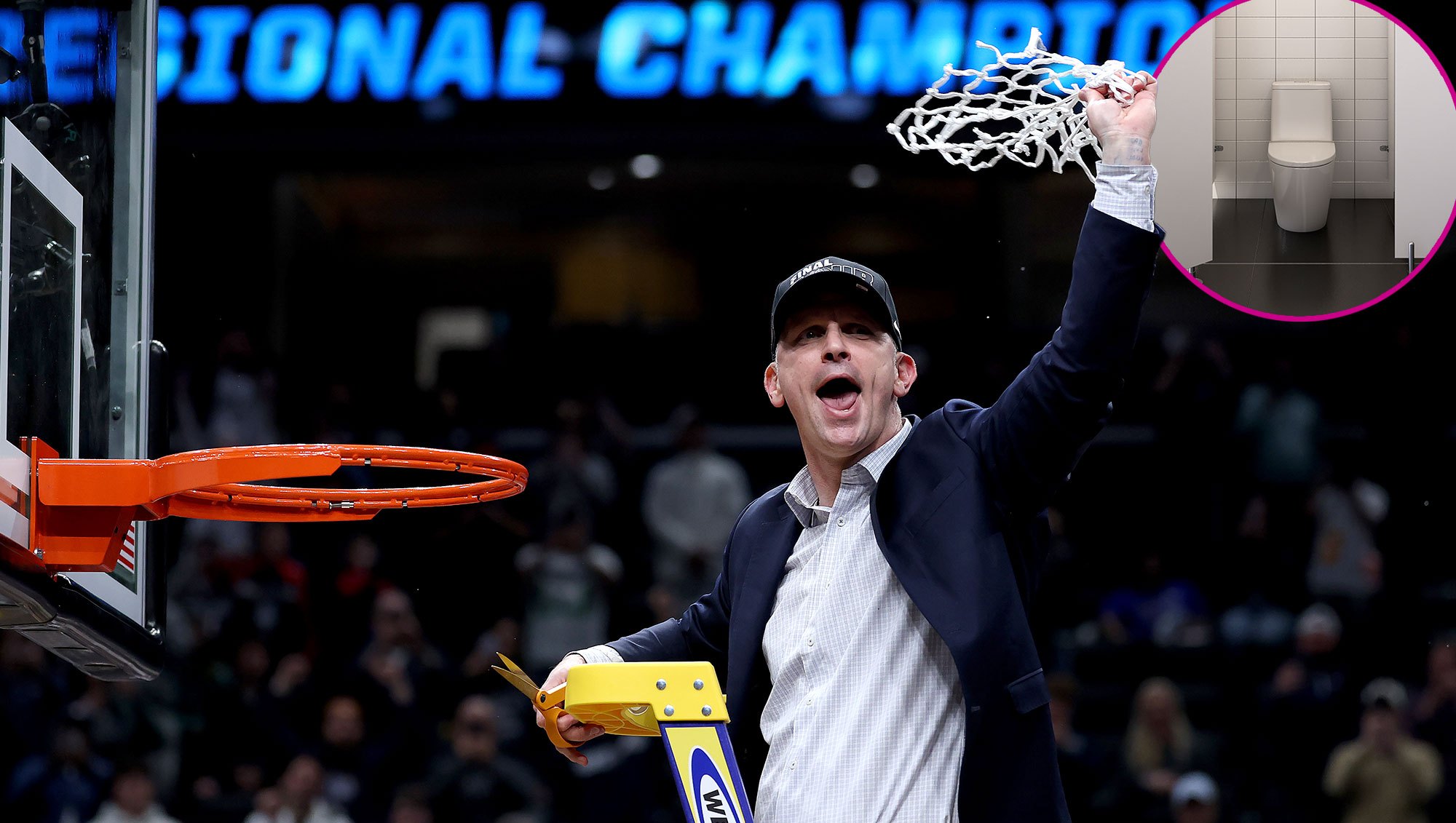 UConn's Dan Hurley Prayed in Bathroom Stall After Elite 8 Win Over Duke