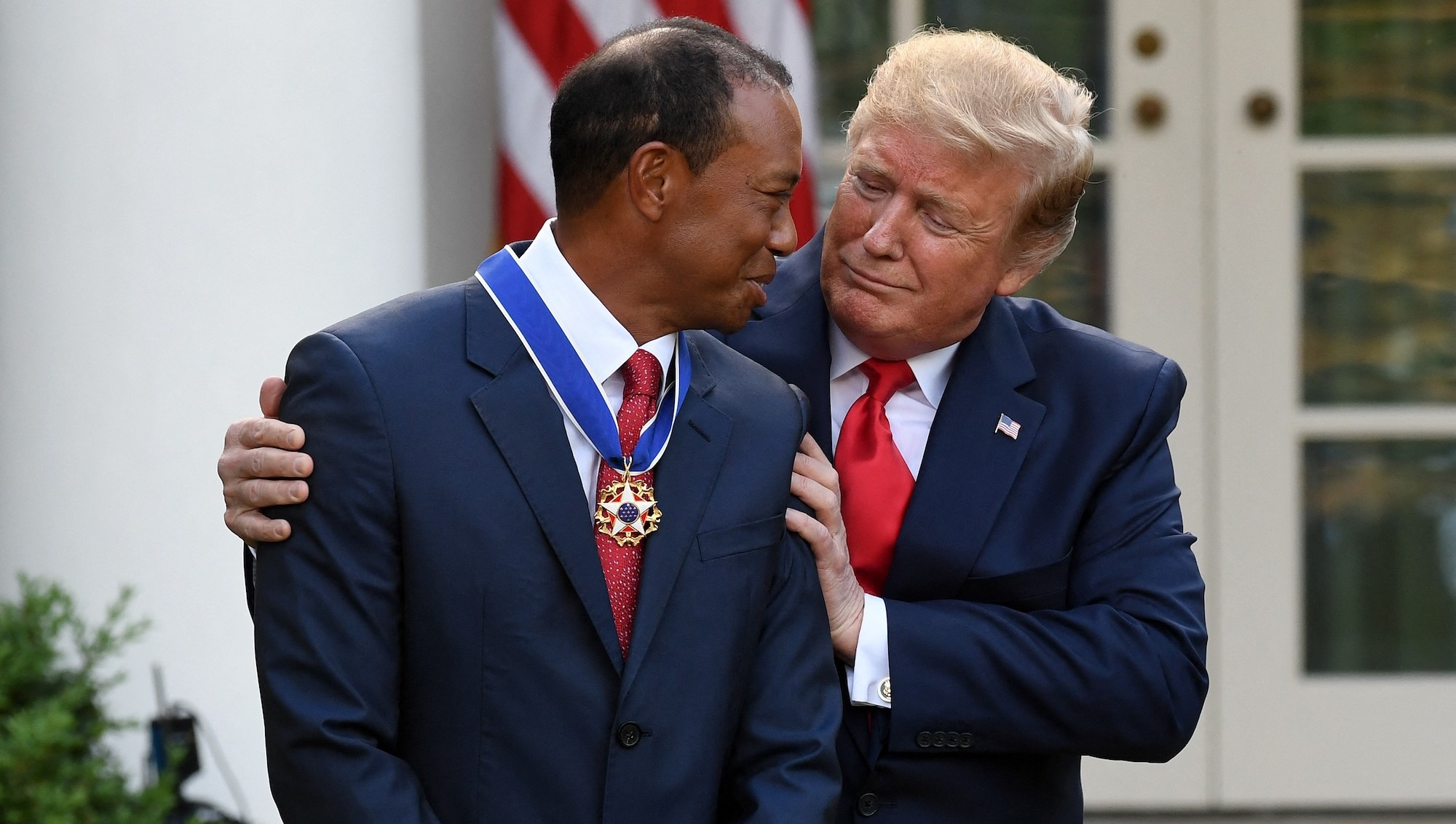 President Trump Reacts to Tiger Woods Having Driver's License Suspended