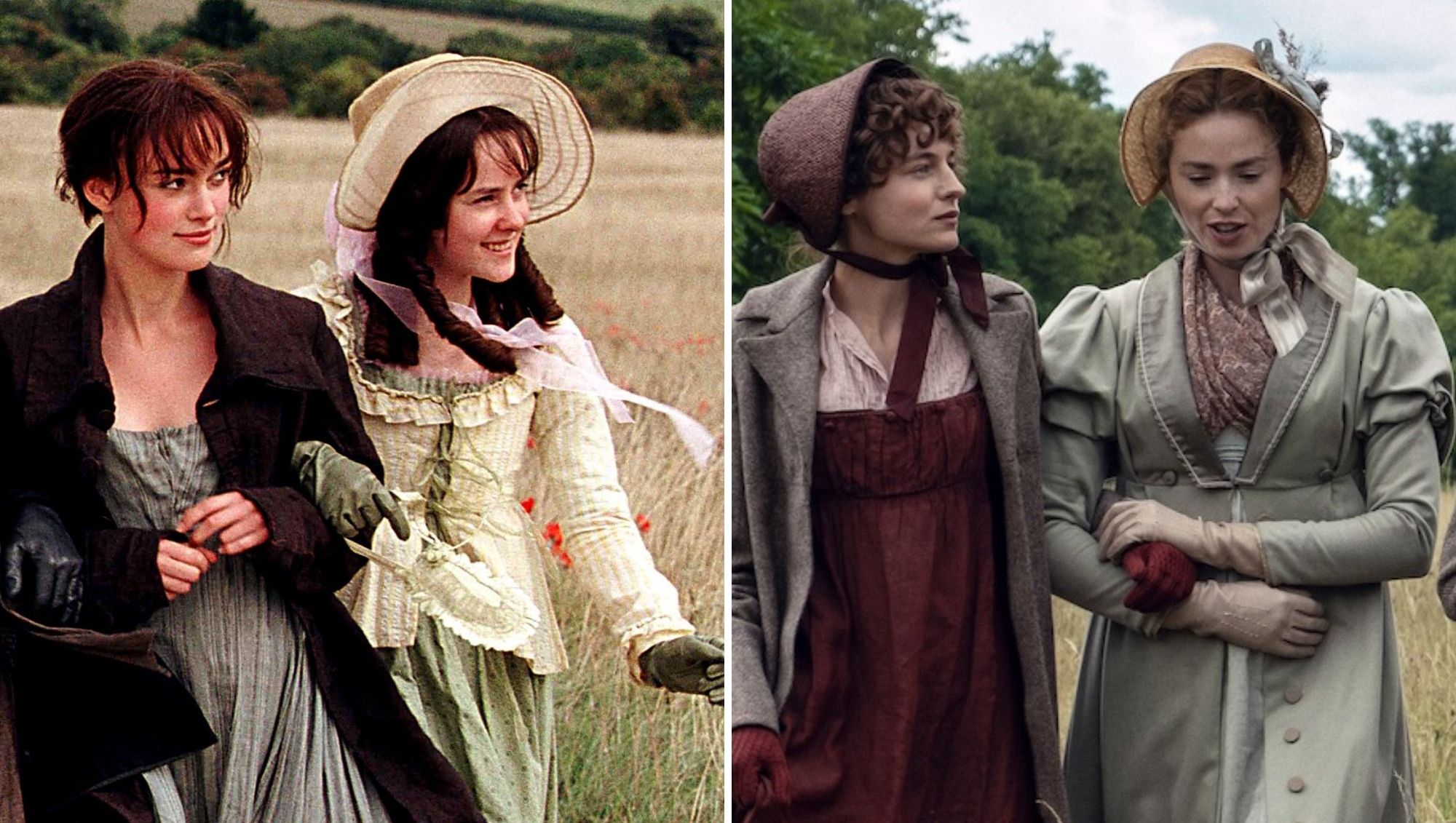 How Netflix's 'Pride and Prejudice' Adaptation Compares to 2005 Film Cast