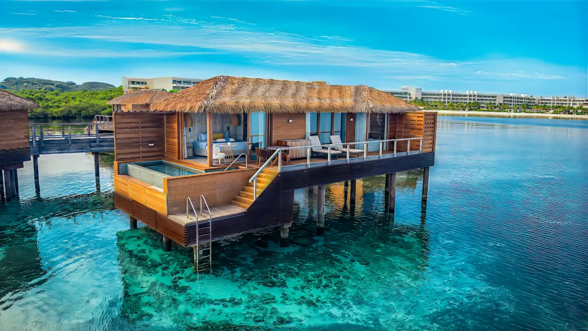 10 Caribbean Overwater Bungalows and Villas With Private Pools, Secluded Decks, and Ladders Right into the Ocean